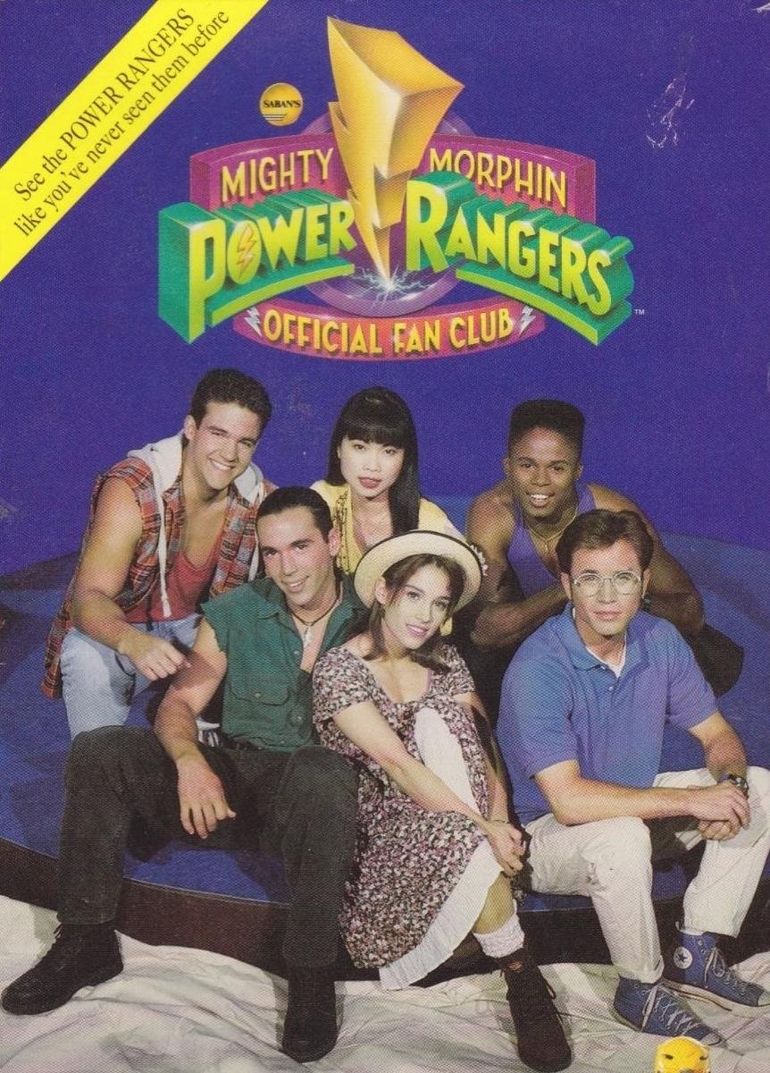 Постер Mighty Morphin Power Rangers Official Fan Club Video